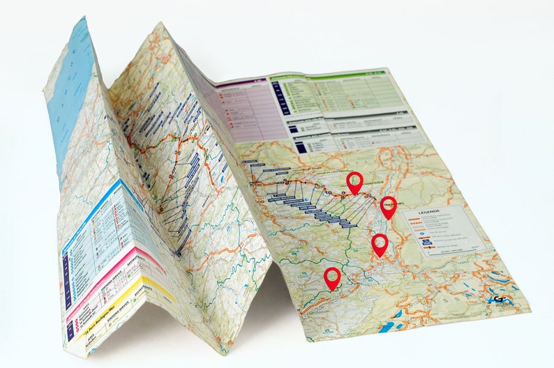 20 Map Marker Stickers, Traveling Markers, Map Route Stickers, Hiking ...