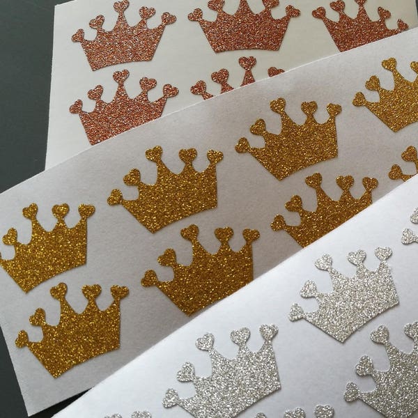 Tiny Crown Stickers Etsy