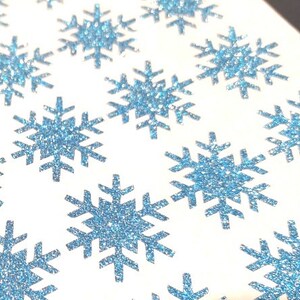 20 Sneeuwvlokstickers Glitter Goud of Zilver Kerst Envelopstickers, xmas Envelope Seals, cadeauverpakking, glitterstickers, xmas decor