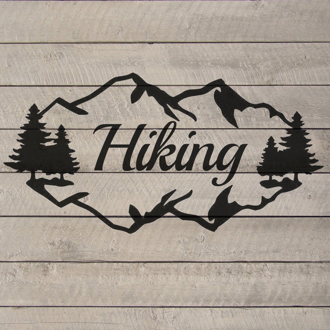 Hiking Sticker Hiking Decal Camping accessories decal | Etsy