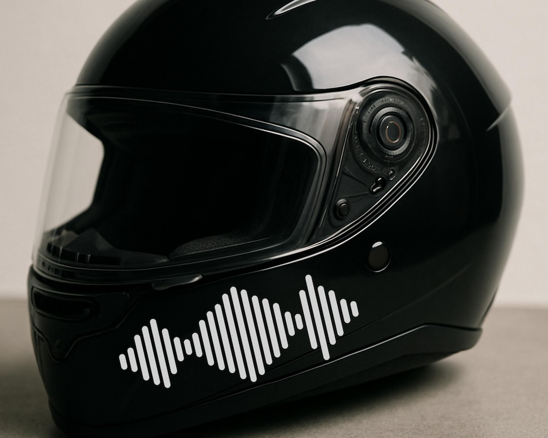 Sound Wave Decal, Audio Pulse, Bass Drop Sticker, Waveform Beat ...