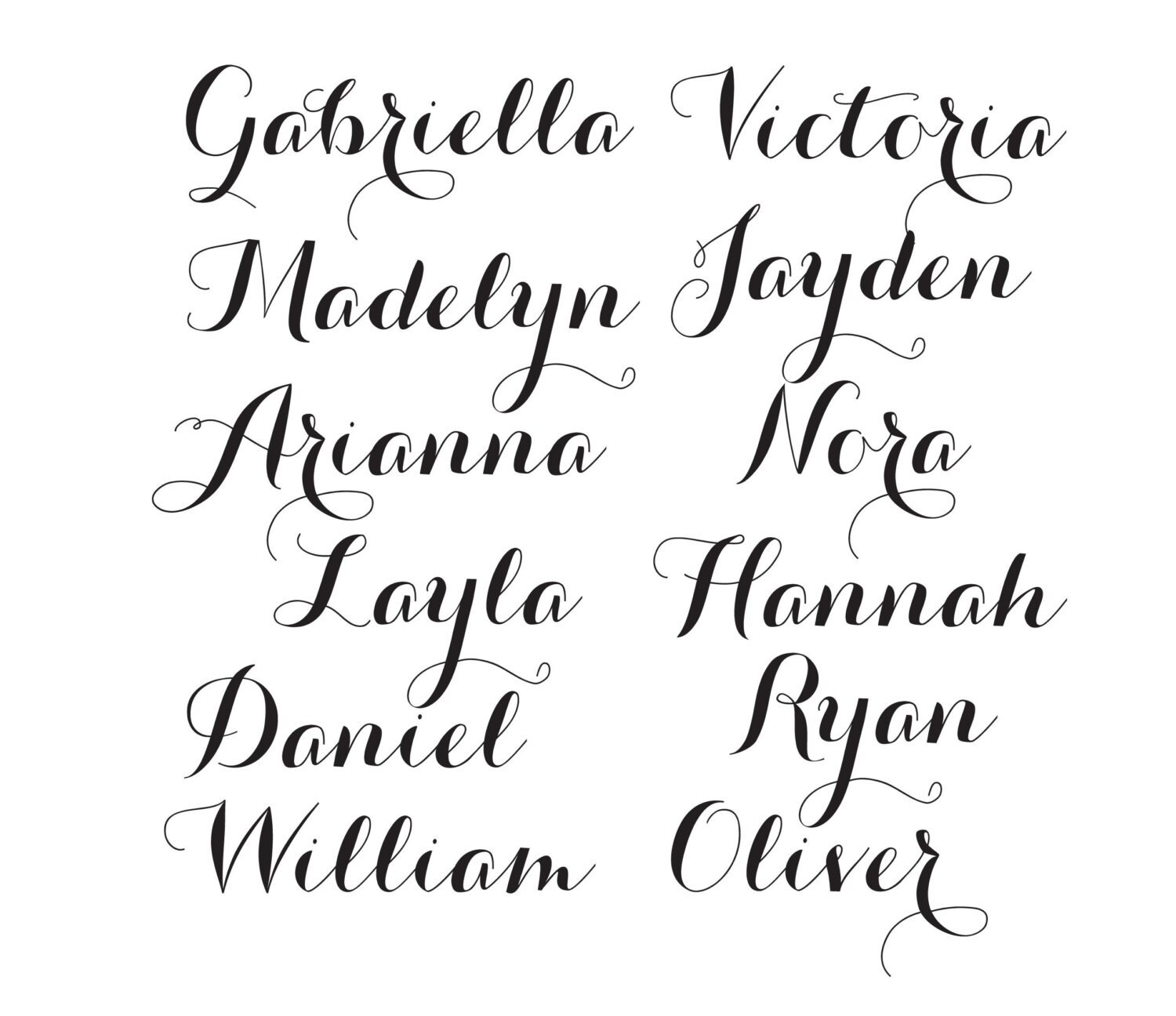 Large Custom Name Decal Personalized Name Sticker Nursery Etsy