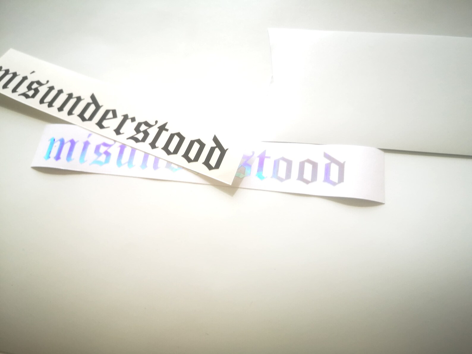 Misunderstood Car Windshield Decal, Kanji Bumper Sticker, Cool Jdm ...
