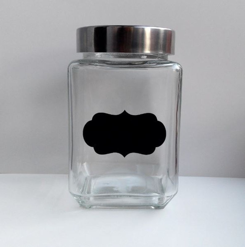 20 Chalk labels Chalkboard Stickers self adhesive labels Etsy