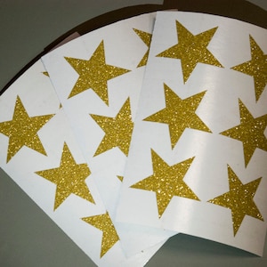 20 Glitzer Stern Aufkleber, Baby-Dusche-Dekor, Geburtstag Einladung Dekor, Taufe Umschlag Siegel, Glitzer Wandaufkleber, Glitzer-Klebe-Aufkleber