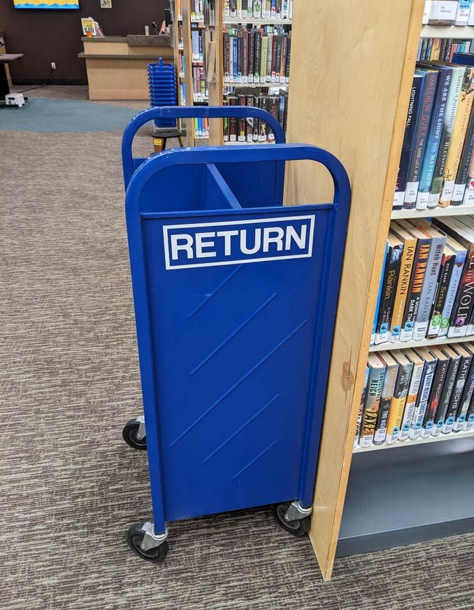 Custom Library Sign / Reading Hall Sign, Vinyl Decal for Organizing ...