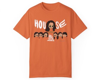 House Hausu 1977 Chibi Style Unisex Garment-Dyed Horror Movie T-shirt Comfort Colors