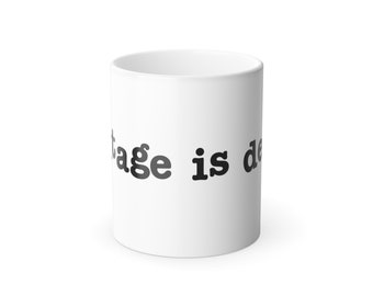 Vintage is Dead Color Morphing Mug, 11oz