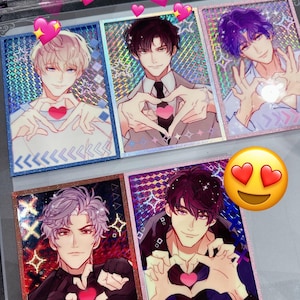 LOVE AND DEEPSPACE holographic acrylic boards