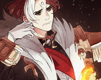 Final Fantasy XIV Emet-Selch Poster