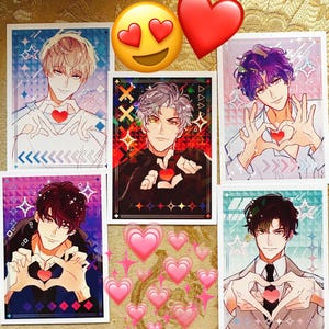 PREORDER] LOVE&DEEPSPACE holographic photocards