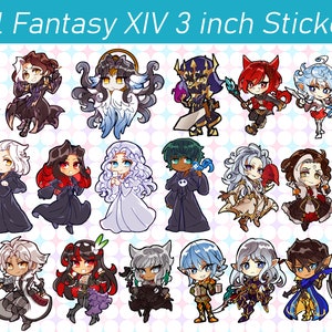 ファイナルファンタジーXIV 3インチステッカー