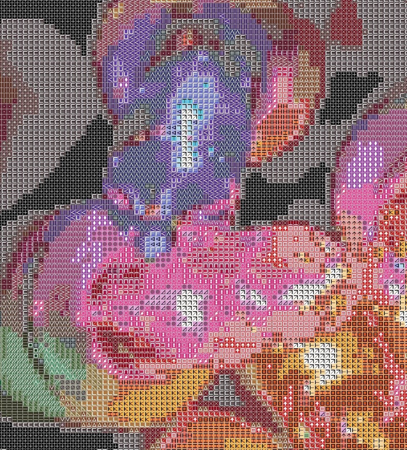 Christmas Lights Counted Cross Stitch Pattern Festive Etsy