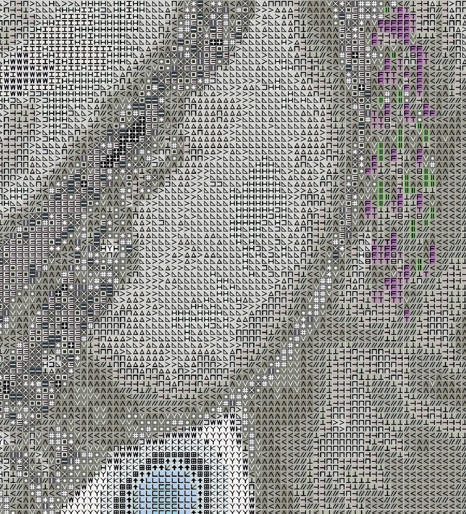 White Horse Head Cross Stitch Pattern - Equestrian Counted Cross-stitch ...
