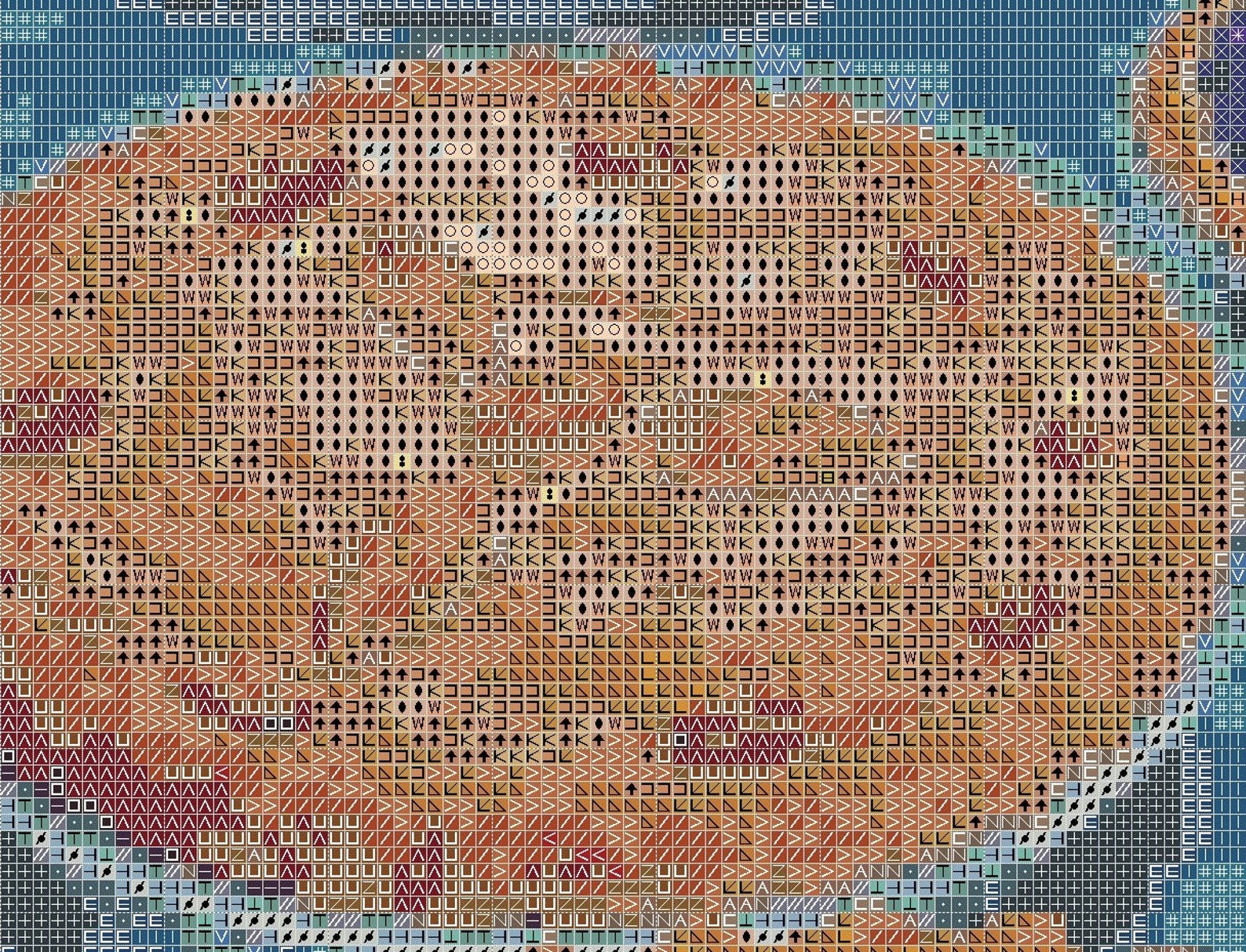 Perfect Pies Counted Cross Stitch Pattern Thanksgiving Pie Etsy