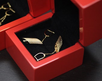 Orecchini openjart penne rigate in 18k Vermeil (argento-dorato)
