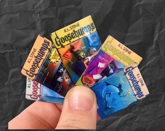 Goosebumps mini mystery pack 90s nostalgia scary show book covers
