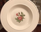 Wedgwood vintage salad plates in Moss Rose pattern. Price is for set of 5.