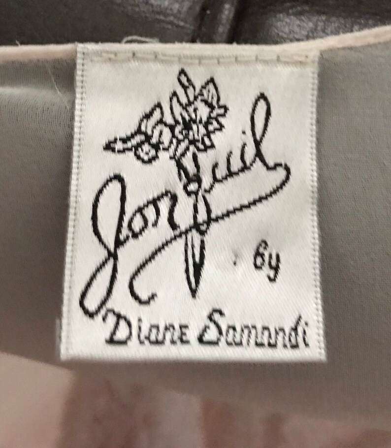 Vintage Jonquil by Diane Samandi sheer open front robe!
