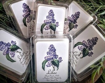 AMAZING SCENT Lilac Free Shipping! Highly Scented Soy Candle Handmade 