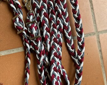 Wine and Gray Reins