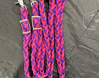 Fuschia and Purple Reins