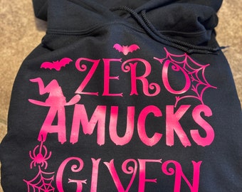 Zero Amucks Given Hoodie