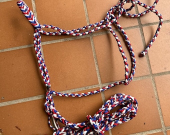 Retro American Halter with Lead Rope