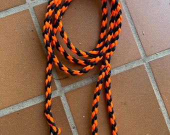 Black and Orange Dog Leash