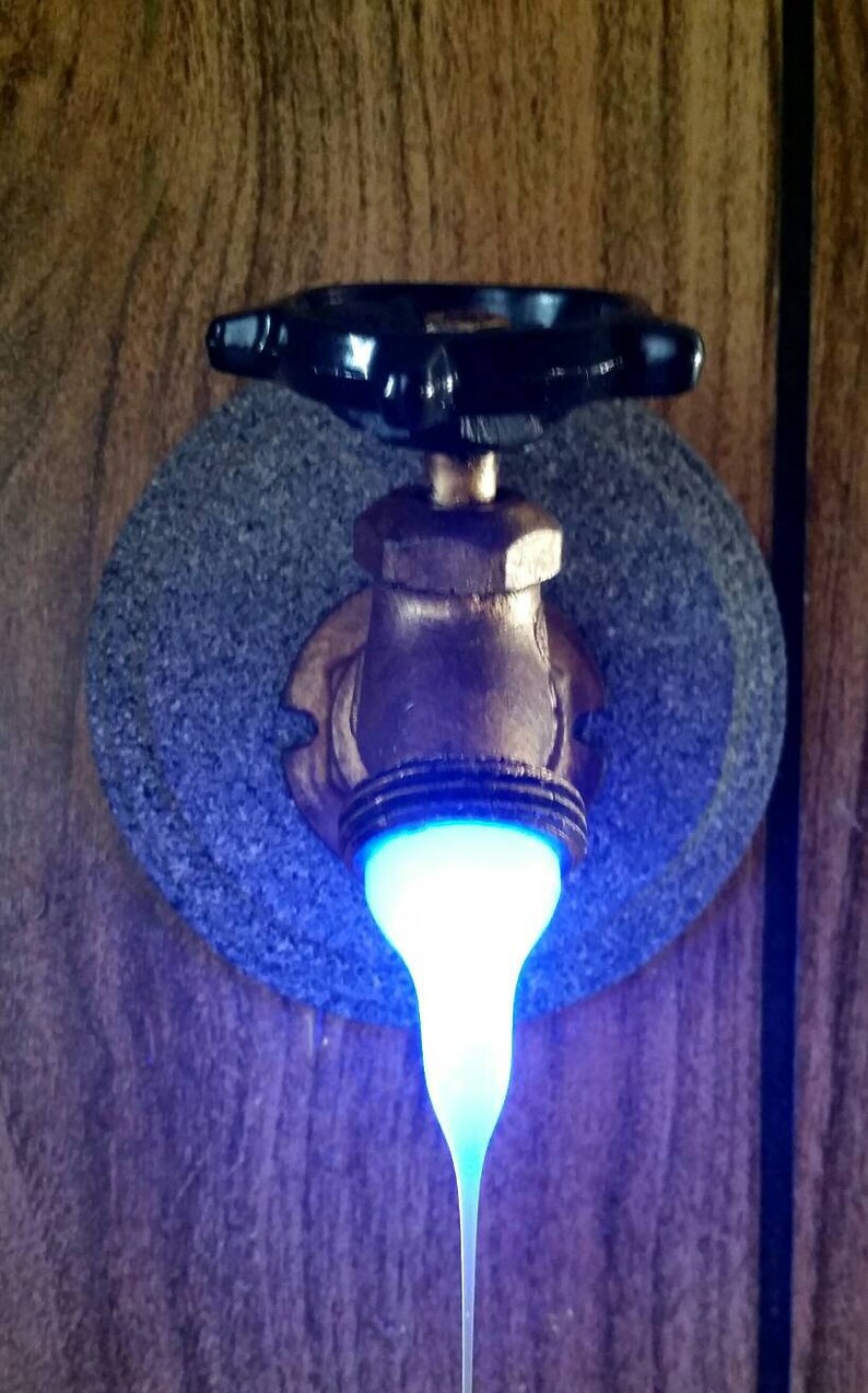 Faucet LED Night Light/ Steampunk/Industrial Etsy