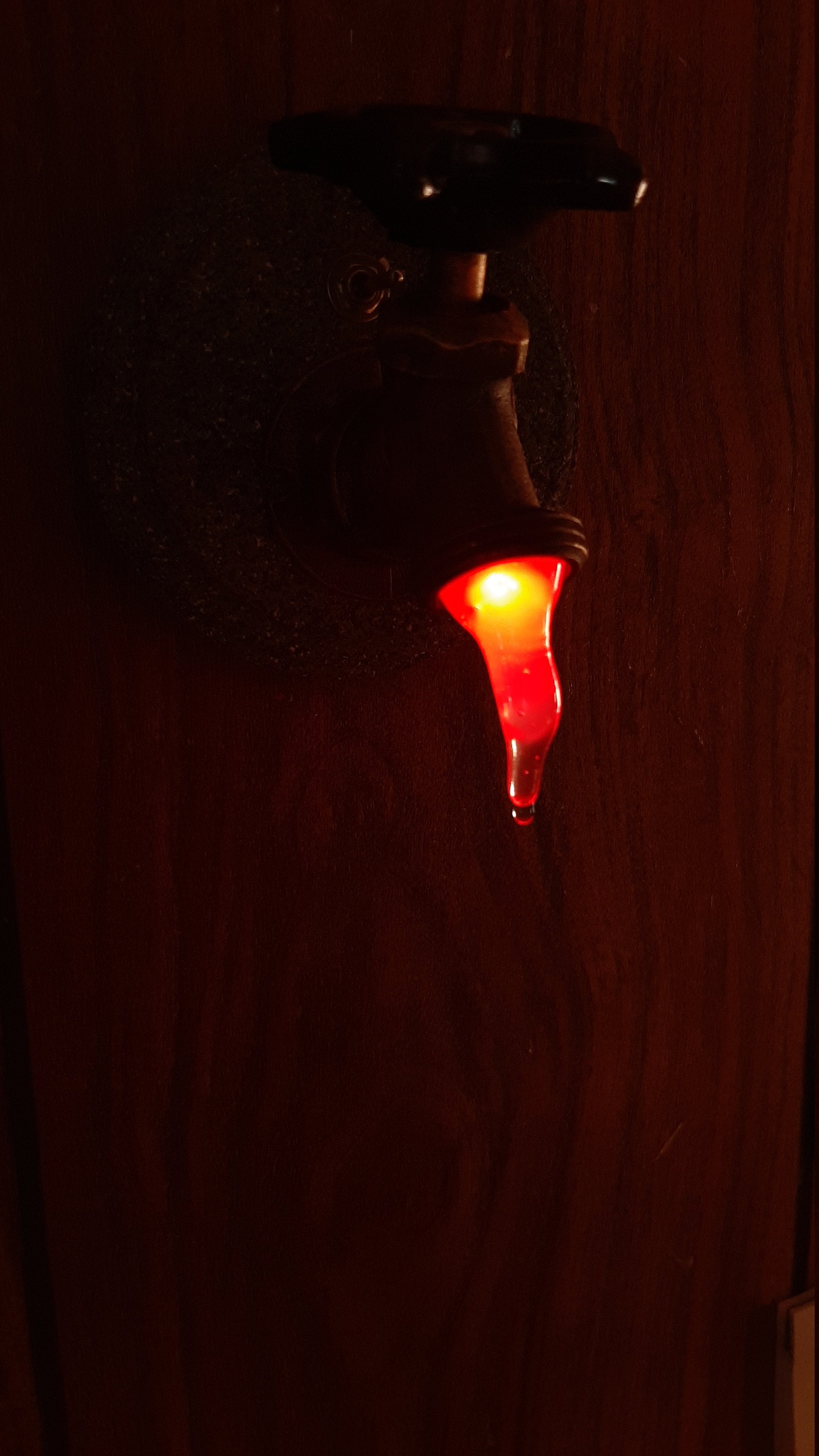 Faucet LED Night Light/ Steampunk/industrial/ Novelty Nightlight 
