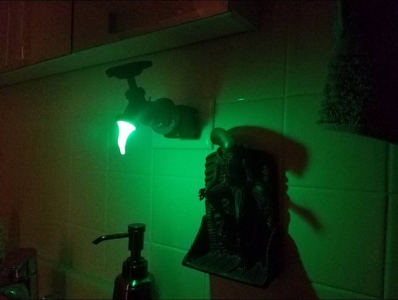 Faucet LED Night Light/ Steampunk/industrial 