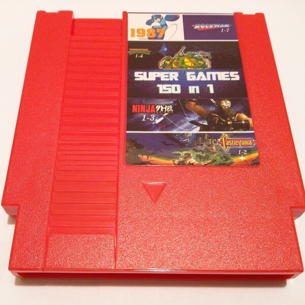 Super Games 150 in 1 Multicart Game Cartridge for Nintendo NES