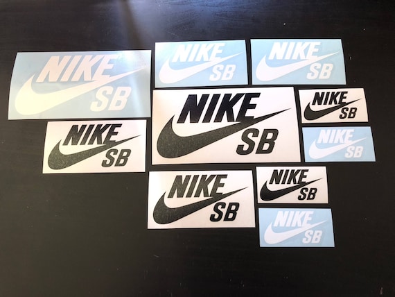Nike Stickers Skateboarding Shoes Diamond Vinyl Decals FREE | Etsy image 0