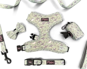 Arnés para perros BARKY SHARKY (incluye collar y correa) - Accesorios de calidad - Precio reducido