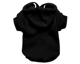 Black Dog Hoodie - Black Dog Sweater - Black Dog Jumper - Dog/Puppy Clothing