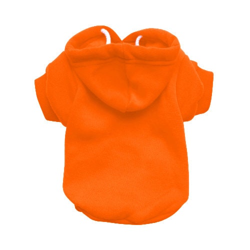 Orange dog hoodie discount