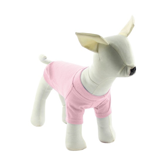 Pink Dog Tshirt Dog Tees Dog Shirts Pet Shirts XXS to Etsy