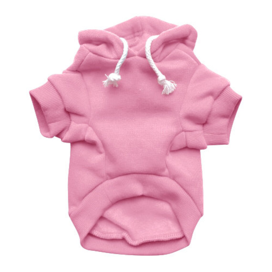 Pink Dog Hoodie Baby Pink Dog Sweater Pink Dog Jumper Etsy