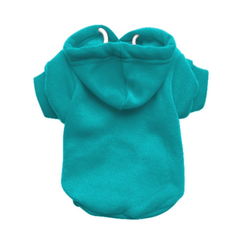 Aqua Dog Hoodie Aqua Dog Sweater Aqua Dog Jumper Dog/Puppy Clothing image 1