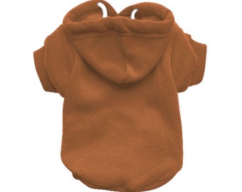 Beige Dog Hoodie - Beige Dog Sweater - Beige Dog Jumper - Dog/Puppy Clothing