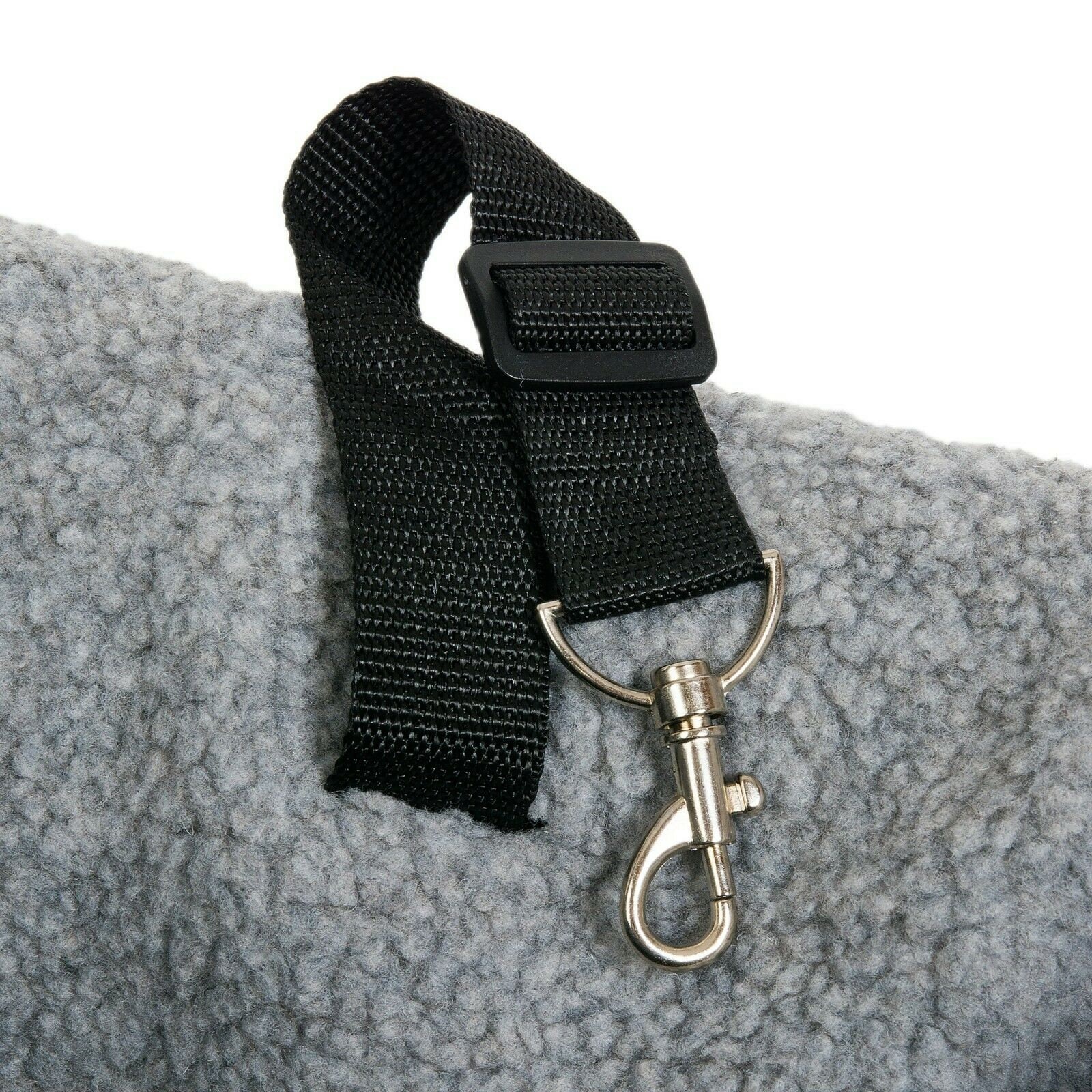 Cozy Dog Car Seat Bed With Storage Pocket And Adjustable Strap – Living And Home