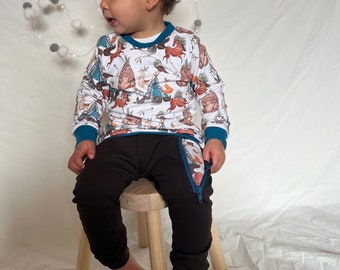 Kids Set van Trui en Slim Fit Broek - Boho boy