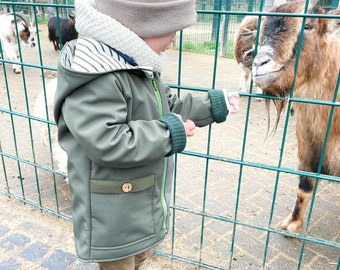 Softshelljacke Uni, Matschjacke für das ganze Jahr