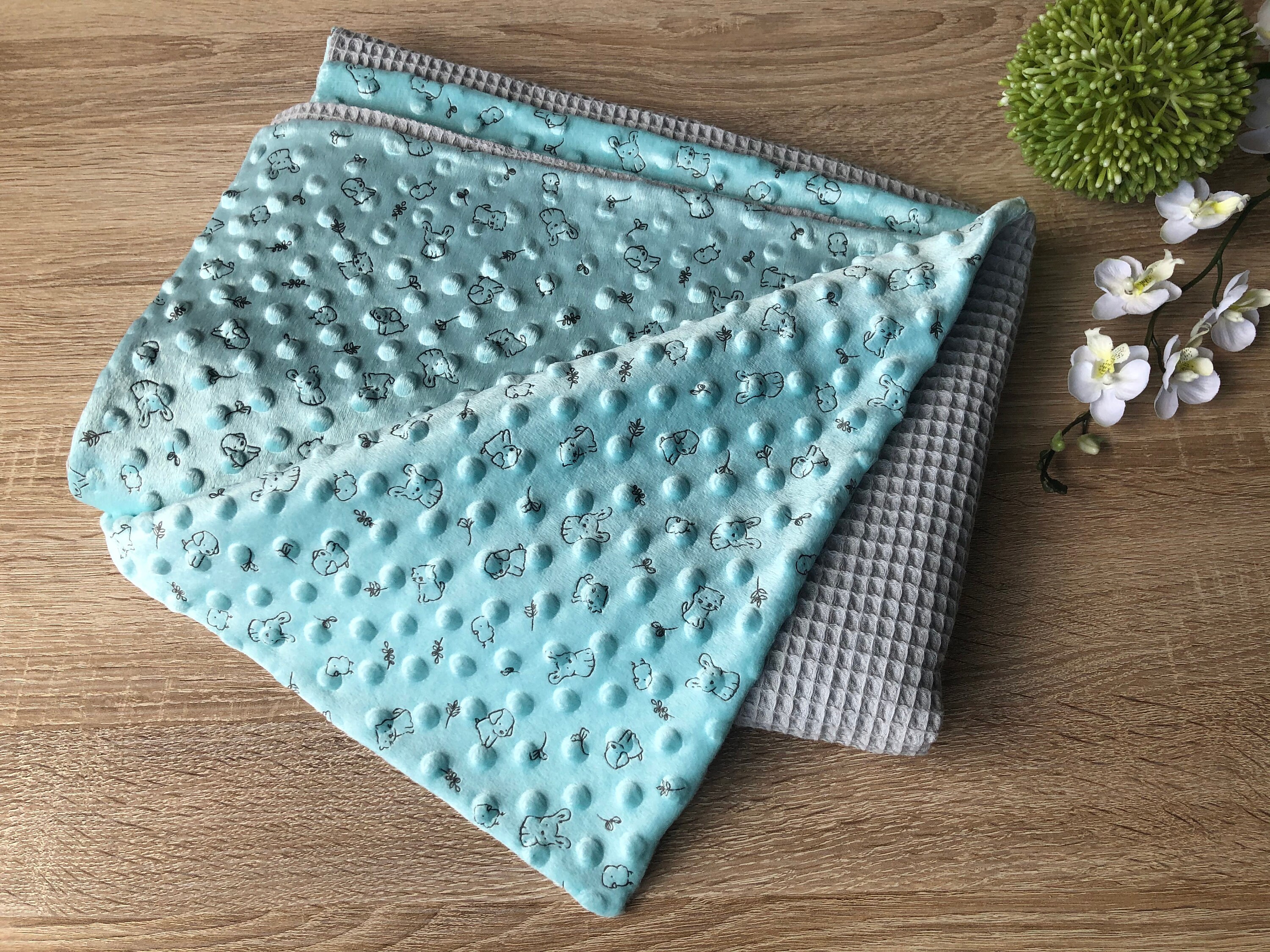 Baby Blanket Soft Cuddly Blanket Cuddly Soft Different. Sizes Etsy UK