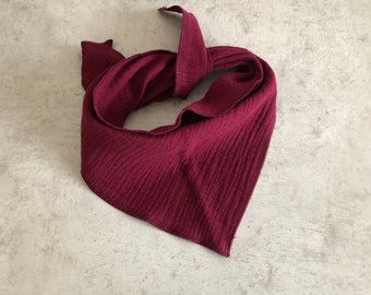 Tissu triangle moussaire tissu chiffon foulard foulard moussaire couscou bébé Université de Bordeaux