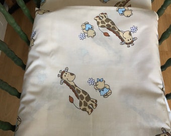 Bedding giraffe 80x80 and 100x135