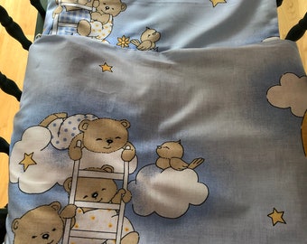 Bed Linen Bear, Blue 80x80 and 100x135