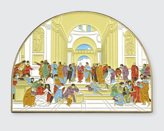 The School of Athens • Enamel Pin