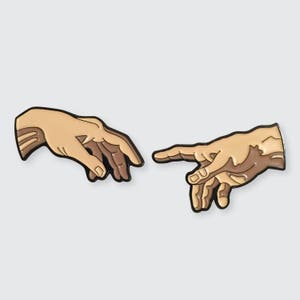 The Creation of Adam • Enamel Pins